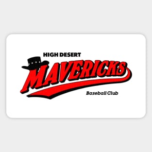 Retro CA High Desert Mavericks Baseball Magnet